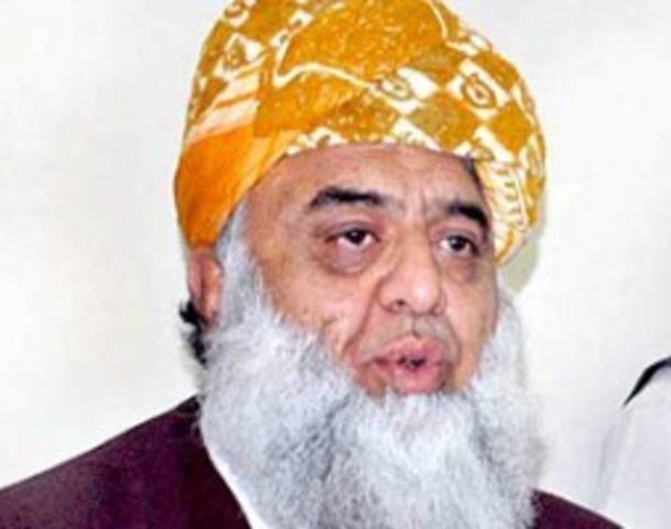 مولانا فضل الرحمان طالبان سے مذاکرات کیلئے قطر روانہ