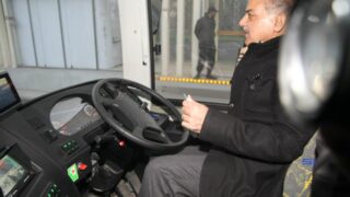 Metro Bus Opning Shahbaz Sharif