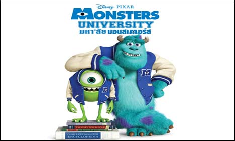 نئی تھری ڈی اینیمیٹڈ کامیڈی فلم “مونسٹرزیونیورسٹی” کا ٹریلر جاری