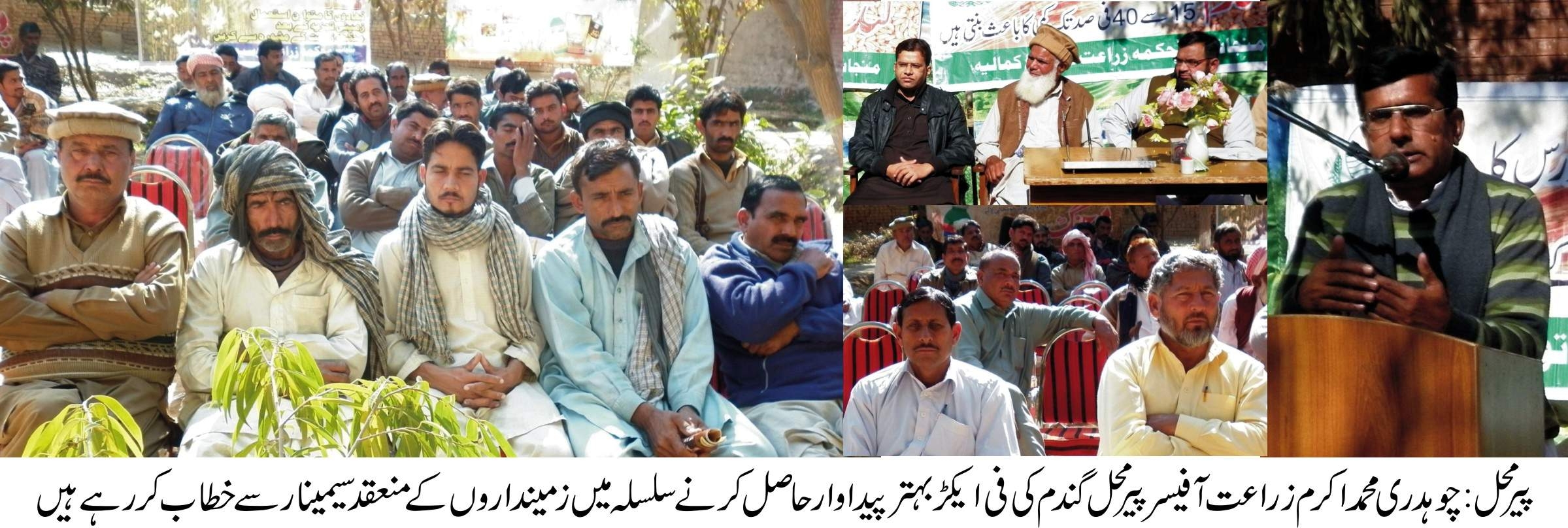 Pir Mahal Department Agriculture Seminar