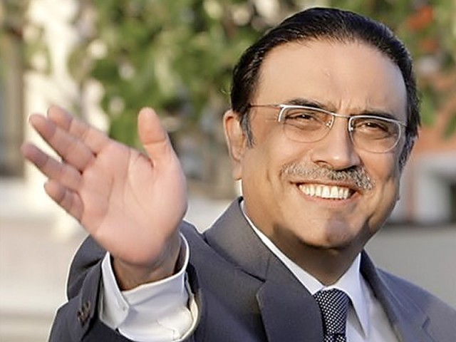 صدر زرداری کی داتا گنج بخش کے مزار پرحاضری