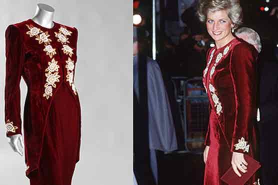 لندن: ڈیانا کے زیر استعمال10  ملبوسات 8  لاکھ62  ہزار پانڈ میں نیلام