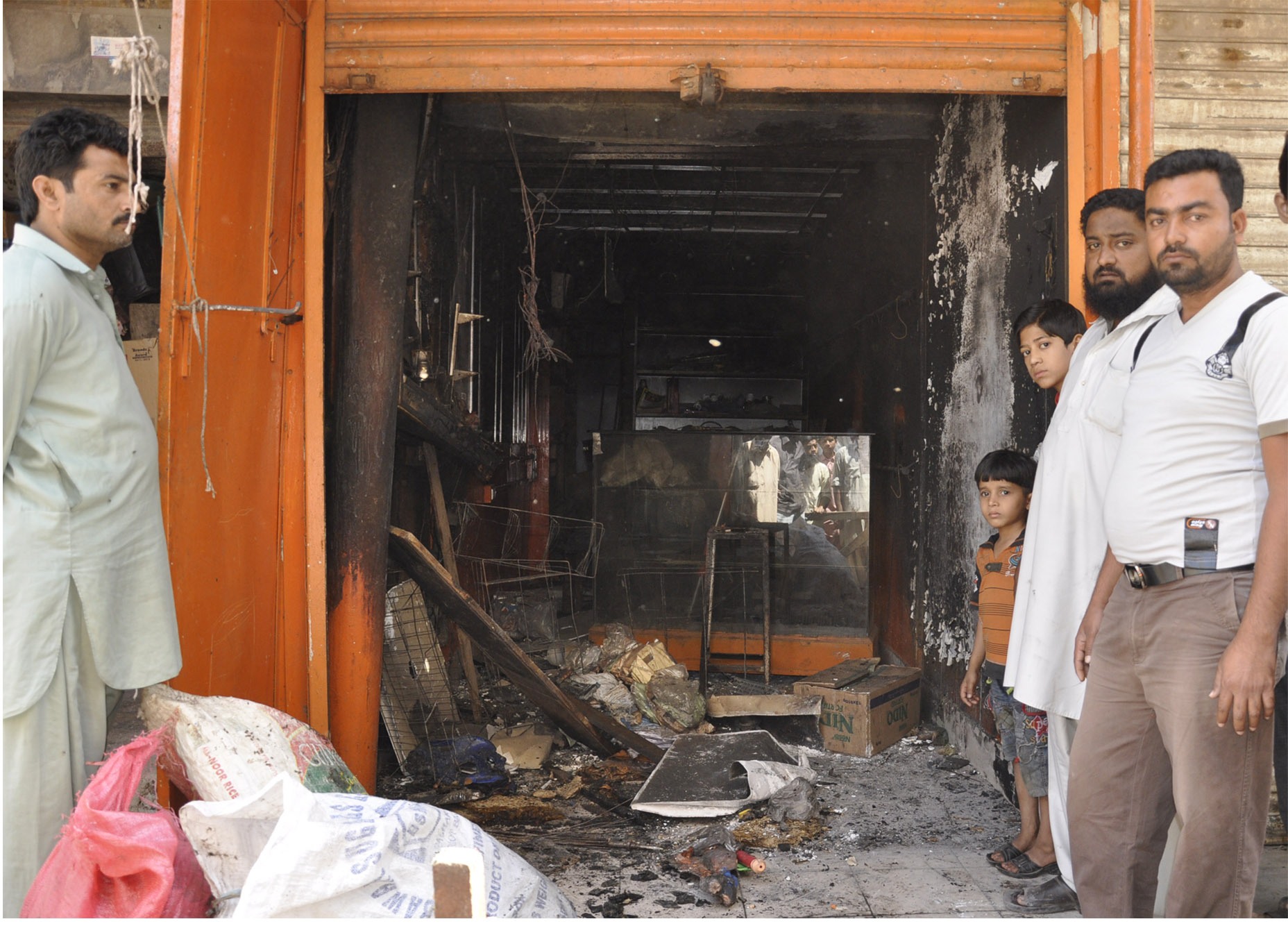 Market Fire