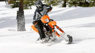 Snow Bike Race
