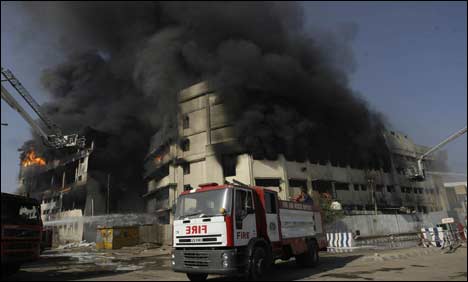 U.S. Factory Fire