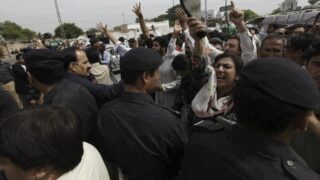Aasia Ishaq Protest