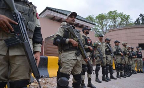 پرویز مشرف فارم ہاس کے گرد رینجرز کی سات چوکیاں قائم