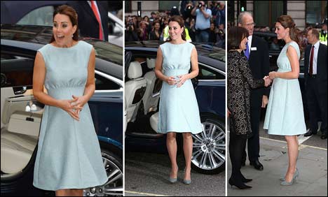 برطانوی شہزادی کیٹ مڈلٹن نے نیشنل پورٹریٹ گیلری کا دورہ کیا