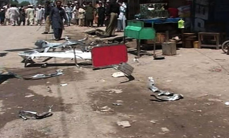 این اے 46،سے آزاد امیدوار کے دفترمیں دھماکا،3افرادجاں بحق