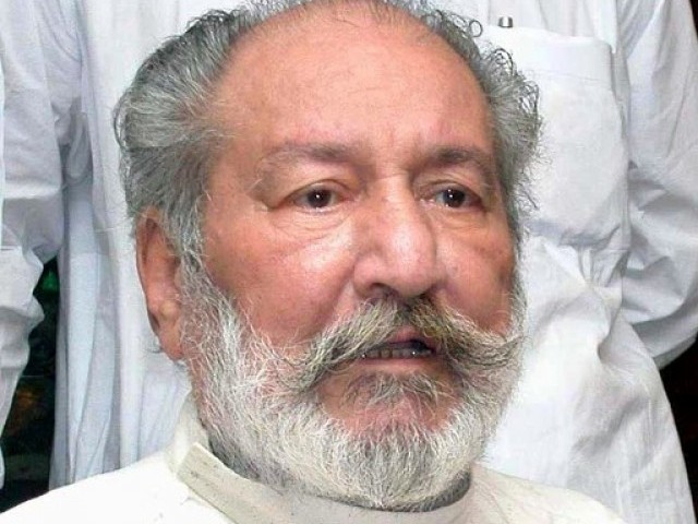 شاہ محمود قریشی کی کراچی میں پیر پگارا سے ملاقات
