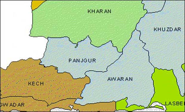پنجگور: خداابادان میں سیاسی جماعت کے قافلے کے قریب دھماکا