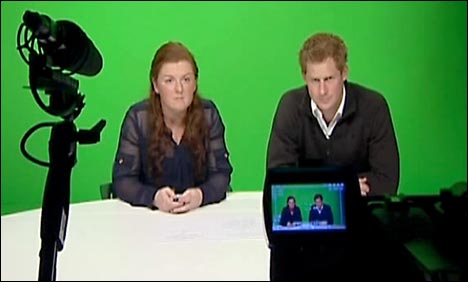 لندن : شہزادہ ہیری نے کالج میں ٹی وی اسٹیشن کا افتتاح کر دیا