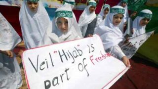 Wearing Headscarf