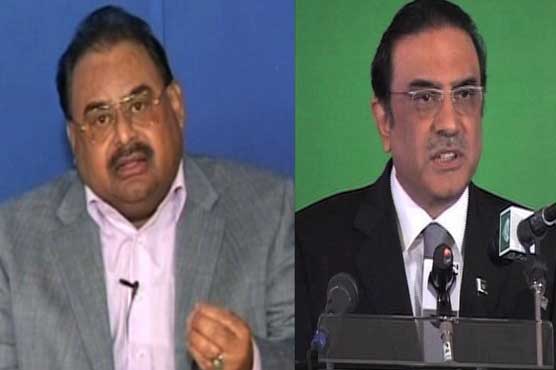 Zardari-Altaf Hussain