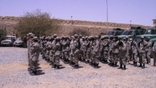 Afghan police