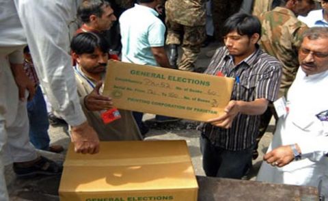 بیلیٹ پیپرز کی چھپائی آخری مراحل میں داخل