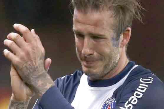 ڈیوڈ بیکھم نے اپنی فرنچ ٹیم سینٹ جرمین کو الوداع کہہ دیا