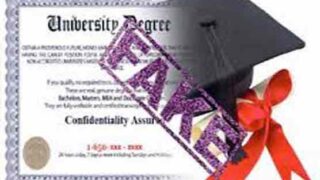Fake degrees