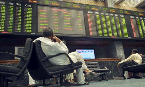 کے ایس ای 100انڈیکس21168پوائنٹس کی بلند ترین سطح پر بند