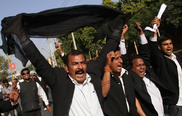 Lawyers Protest