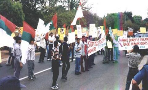 MQM protest South Africa