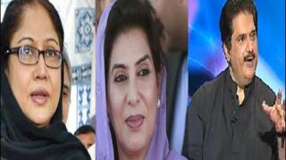 Nabeel Gabol-Fehmida Mirza-Faryal Talpur