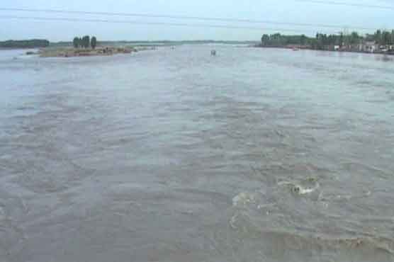 دریائے کابل میں اونچے درجے کا سیلاب