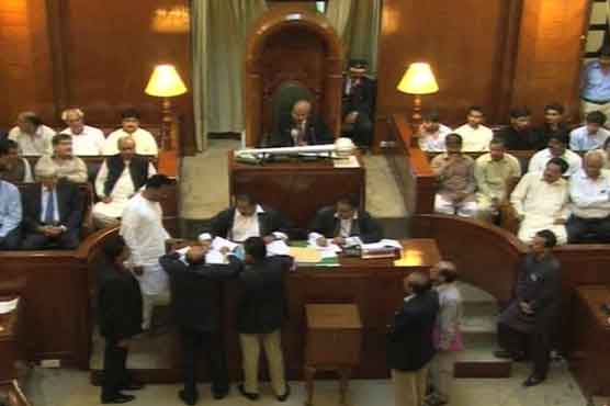 ڈپٹی سپیکر سندھ اسمبلی کا انتخاب ، بیلٹ پیپر میں غلطیاں