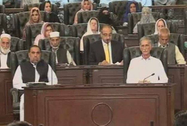 اسپیکر اسد قیصر کی زیرصدارت خیبر پختون خوا اسمبلی کا اجلاس شروع
