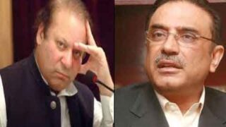 Asif Zardari and Nawaz Sharif