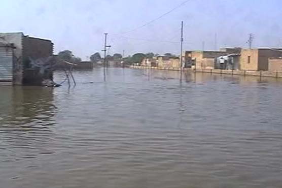 بلوچستان : دریائے غذر میں اونچے درجے کا سیلاب، سینکڑوں مکانات زیرآب