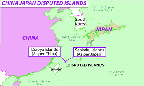 چین کی 3 سرکاری کشتیاں جاپان کی متنازع سمندری حدود میں داخل