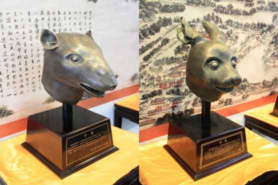 فرانس نے مسروقہ مجسمے چین کو واپس کر دیئے