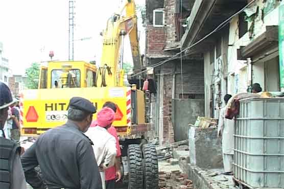 لاہور، متاثرین کا ایل ڈی اے آپریشن کیخلاف مظاہرہ،نعرے بازی