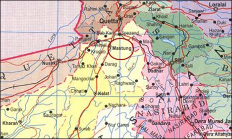 مستونگ : دشت میں نامعلوم افراد کا دو کنٹینروں پر دستی بم سے حملہ