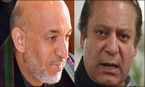Nawaz Sharif-Hamid Karzai