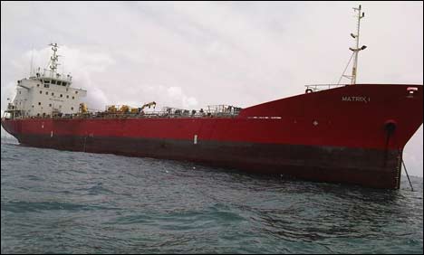 تیل بردار جہاز ایم ٹی میٹر کس نائیجریا میں اغوا کے بعد آزاد