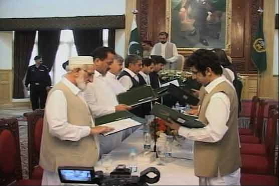 Pakhtunkhwa Cabinet
