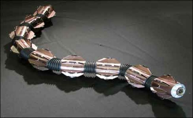 امریکا میں بنا سانپ کی شکل کا انوکھا روبوٹ