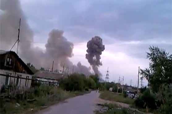 روس : سمارا کے ملٹری ٹریننگ سینٹر میں دھماکے ، 34 افراد زخمی