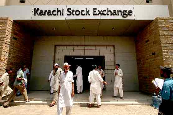 کراچی سٹاک مارکیٹ میں ایک روز کی تیزی کے بعد مندی