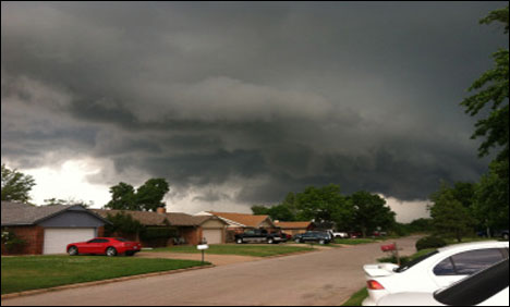 واشنگٹن: اوکلاہوما میں طوفان کے پیش نظر ایمرجنسی نافذ