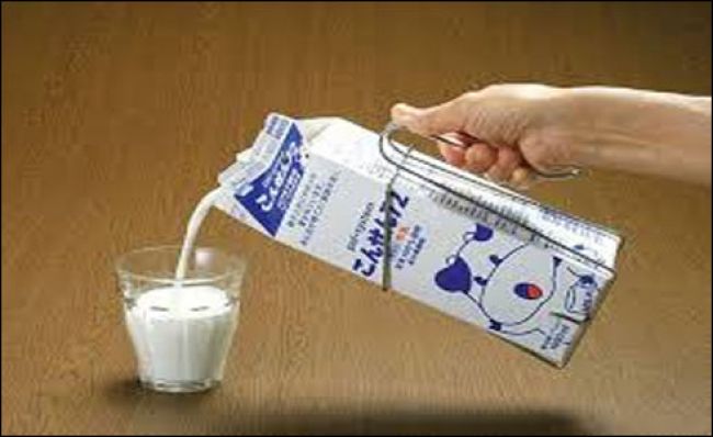 Tetra pack milk