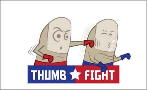 برطانیہ میں ورلڈ ٹو چیمپئین شپ انگوٹھوں کی ہو رہی ہے لڑائی