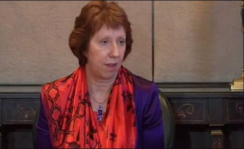 کیتھرین ایشٹن کی صدر محمد مرسی سے نامعلوم مقام پر ملاقات