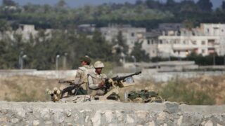 Egyptian Army Firing