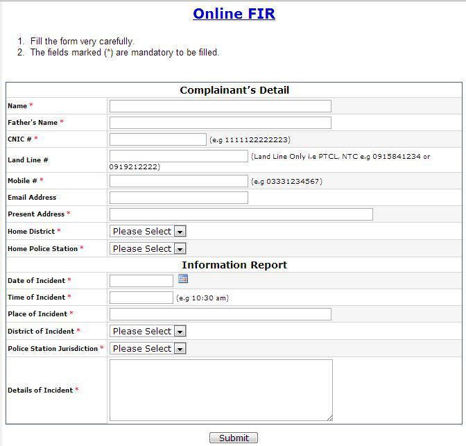 FIR online