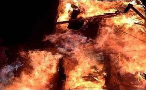 فیصل آباد: کاٹن فیکٹری میں آتشزدگی، بھاری مالیت کی روئی جل کرخاکستر