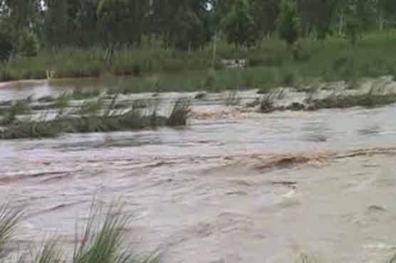 نالہ ڈیک میں اونچے درجے کا سیلاب، متعدد دیہات زیر آب