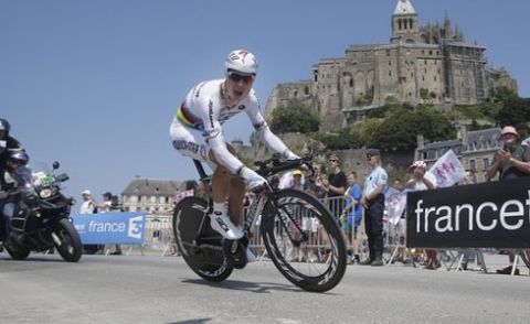 ٹور ڈی فرانس سائیکلنگ: ٹائم ٹرائل مرحلہ جرمن رائڈر کے نام